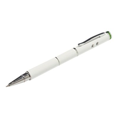 4002432102204-Leitz Complete 4 in 1 - Stylet / lampe torche / stylo à bille / pointeur laser - blanc-Angle droit-0