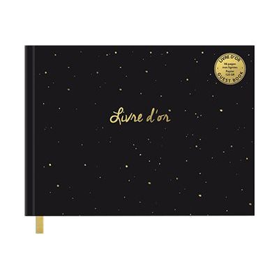 3700572730356-Kiub Les Petits Mots - Livre d'or - noir-Haut-0