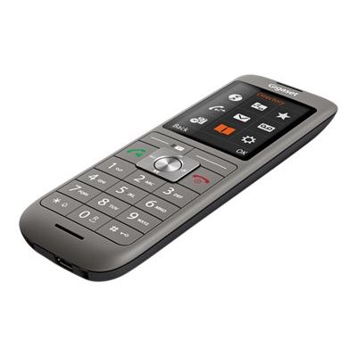 4250366849010-Gigaset CL660HX - combiné sans fil supplémentaire - noir-Angle droit-3