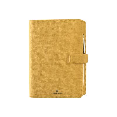 3664447061290-Oberthur Salisbury 17 - Organiseur - semainier - 100 x 170 mm - safran-Avant-0