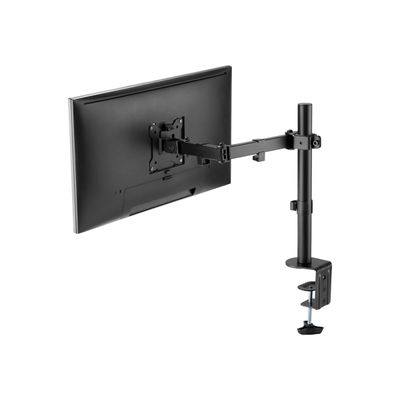 3303170105252-T'nB - Bras porte-écran simple réglable - noir-Arrière-4