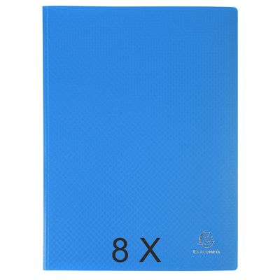 3130632088620-Exacompta Opak - 8 Porte vues - 120 vues - A4 - bleu clair--0