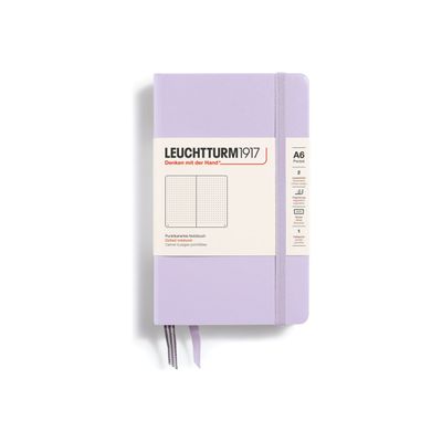 4004117632709-Leuchtturm1917 - Carnet de notes rigide A6 - pointillés - lilas-Avant-0