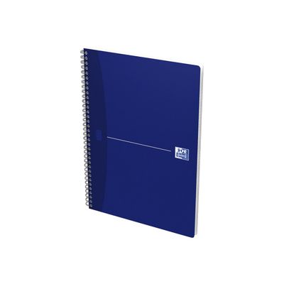 3020120022116-Oxford Office Essentials - Cahier à spirale A4 (21x29,7 cm) - 180 pages - ligné - disponibl-Angle droit-6
