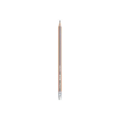 3154148517252-Maped Black'Peps - Crayon H embout gomme-Angle gauche-0