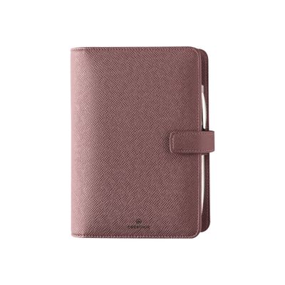 3664447061276-Oberthur Salisbury 17 - Organiseur - semainier - 100 x 170 mm - amethyste-Avant-0
