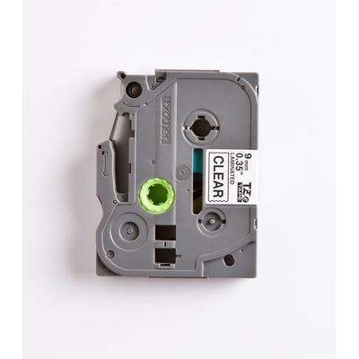 4977766693295-Brother TZeS121 - Ruban d'étiquettes auto-adhésives - 1 rouleau (9 mm x 8 m) - fond transparent écri--2