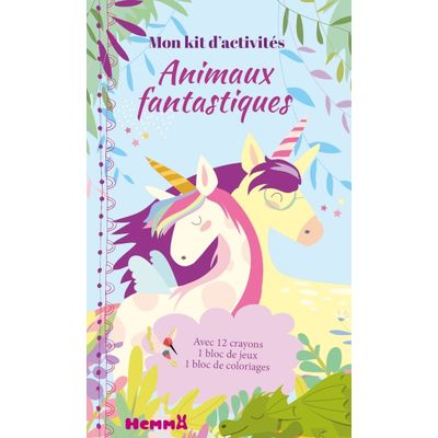 9782508048869-Animaux fantastiques - Mon kit d'activités (Licornes)--0