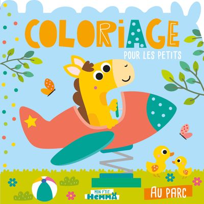 9782508048890-Mon p'tit hemma - Coloriage pour les petits - Au parc--0