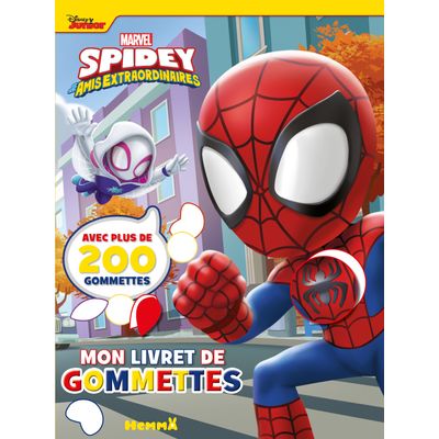 9782508052835-Marvel Spidey et ses Amis Extraordinaires - Mon Livret de Gommettes--0
