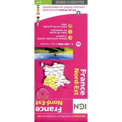 9782758549079-Carte de France Nord Est (802)--0