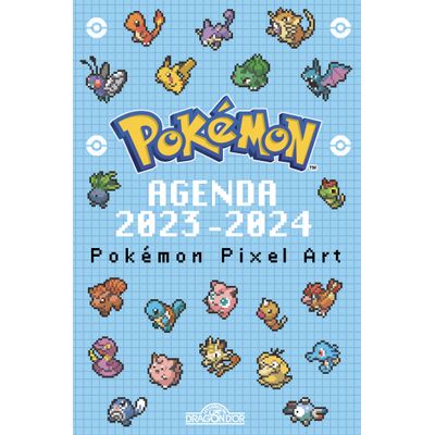 9782821216709-Agenda Pokemon Pixels - 1 jour par page--0