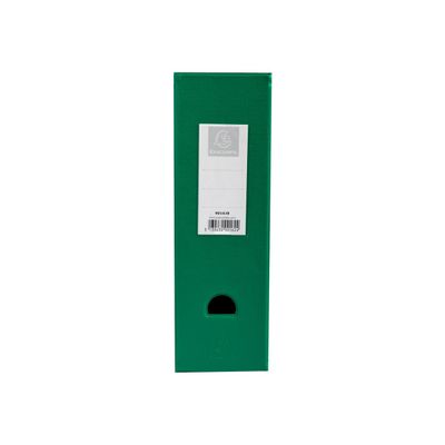 3130632901639-Exacompta - 10 Porte-revues polypro - dos 100 mm - vert - livrés à plat-Avant-1