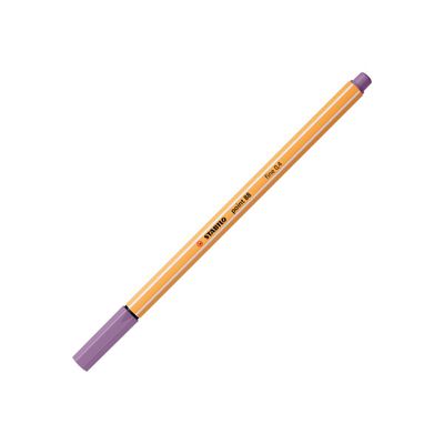 4006381574570-STABILO point 88 - Feutre fin - 0.4 mm - violet gris-Angle gauche-0