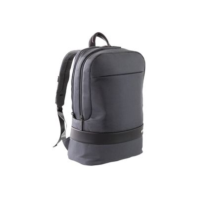 8032572150090-Nava Easy+ Large - Sac à dos pour ordinateur portable 15,6" et porte-Ipad - gris foncé-Angle gauche-0