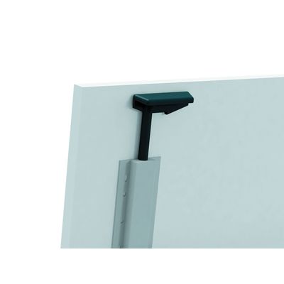 3253310171572-Table de réunion abattantes - L160 x P80 cm - pied blanc - plateau imitation merisier--2