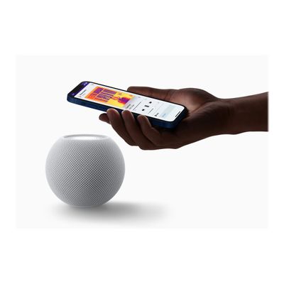 190199710580-Apple HomePod mini - enceinte connectée avec assistante vocal - Wifi & Bluetooth-Avant-5