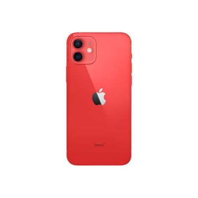3701083041566-Apple iphone 12 - smartphone reconditionné grade A - 5G - 64 Go - rouge-Arrière-2