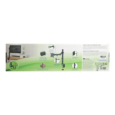 3303170105252-T'nB - Bras porte-écran simple réglable - noir-Arrière-14