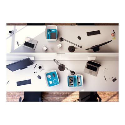 4002432116607-Leitz MyBox - Boîte de rangement format long - blanc/bleu-Haut-4