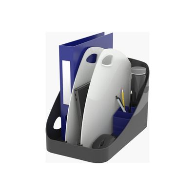 9002493350144-Exacompta Office - Trieur - noir/gris-Angle droit-1