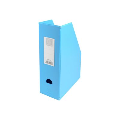 3130632901806-Exacompta - 10 Porte-revues polypro - dos 100 mm - couleurs assorties - livrés à plat-Angle droit-2