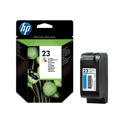 0400000406978-HP 23 - 3 couleurs - cartouche d'encre originale (C1823D)-Avant-0