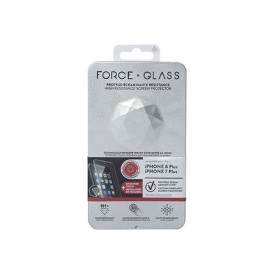 3571211365815-Force Glass - Protection d'écran - verre trempé pour iPhone 7+/8+-Avant-1