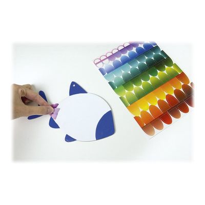 3609510911645-Maildor - 6 feuilles gommettes écailles-Gros plan-7
