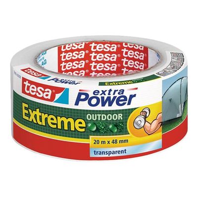 4042448152046-Tesa extra Power Extreme Outdoor - Ruban adhésif d'emballage - 48 mm x 20 m-Avant-0