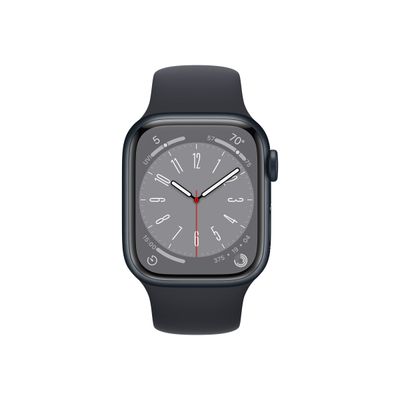 194253398875-Apple Watch Series 8 (GPS) - montre connectée - 41mm - 32 Go - noir-Avant-2