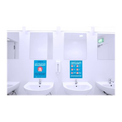 5014702142260-Avery - Affiche de sécurité amovible A4 - lavez-vous les mains régulièrement-Avant-1