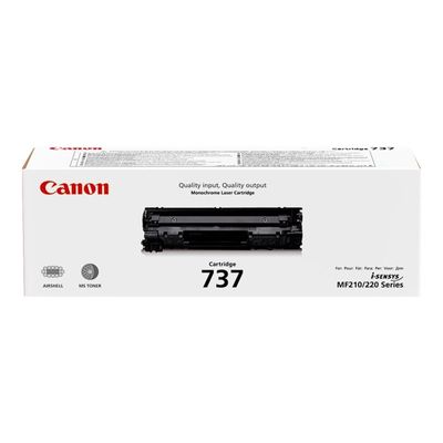 4549292014501-Canon 737 - noir - cartouche laser d'origine-Avant-0