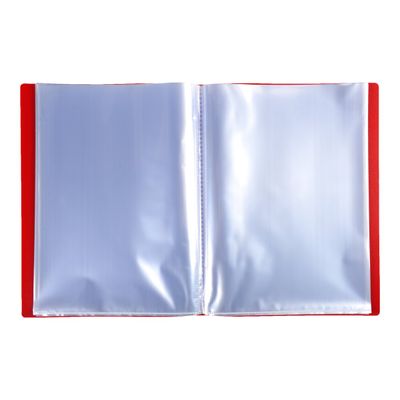 3130632088651-Exacompta Opak - 8 Porte vues - 120 vues - A4 - rouge-Avant-1