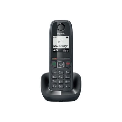4250366852881-Gigaset AS470 Trio - téléphone sans fil + 2 combinés supplémentaires - noir-Avant-0
