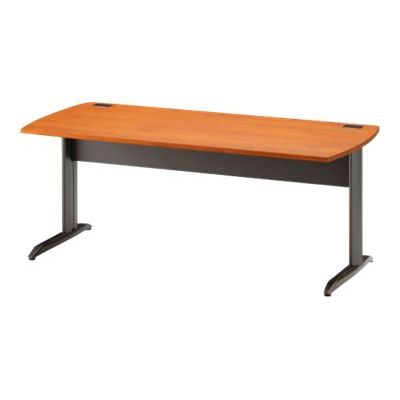 3483600740861-Bureau JAZZ+ - 160 cm - Pieds métal - Aulne-Angle droit-0