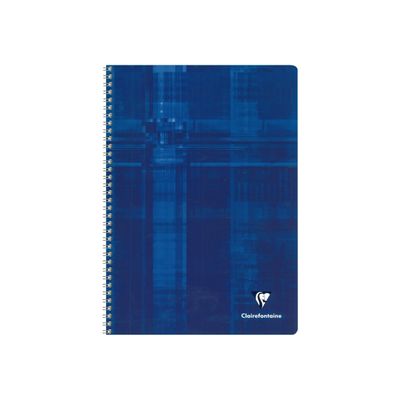 3329680681413-Clairefontaine - Cahier à spirale A4 (21x29,7 cm) - 100 pages - grands carreaux (Seyes) - disponible dans-Avant-4