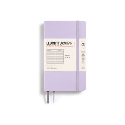 4004117632846-Leuchtturm1917 - Carnet de notes souple A6 - ligné - lilas-Avant-0