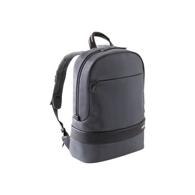 8032572150045-Nava Easy + - Sac à dos pour ordinateur portable 15,6" - gris foncé-Angle gauche-0