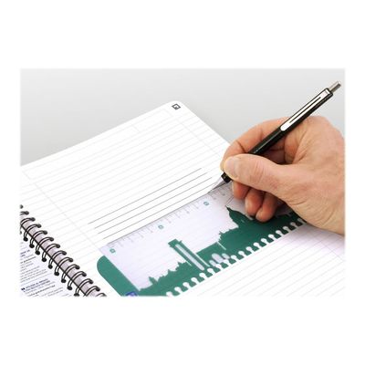 3020120022116-Oxford Office Essentials - Cahier à spirale A4 (21x29,7 cm) - 180 pages - ligné - disponible-Gros plan-10