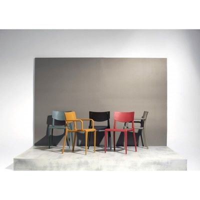 8414376784273-Fauteuil empilable TOWN - Ezpeleta professionnel - Brique--1