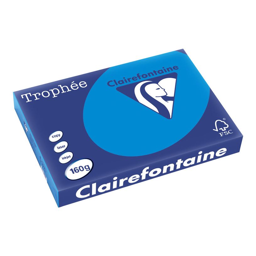 3329680101508-Clairefontaine Trophée - Papier couleur - A3 (297 x 420 mm) - 160 g/m² - Ramette de 250 feuil-P_1015_1-0