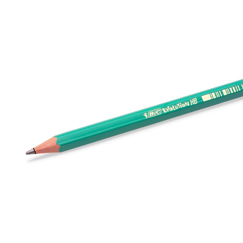 3270220049012-BIC ECOlutions EVOLUTION 655 - Pack de 4 Crayons à papier - HB - embout gomme-P_2244_4-2