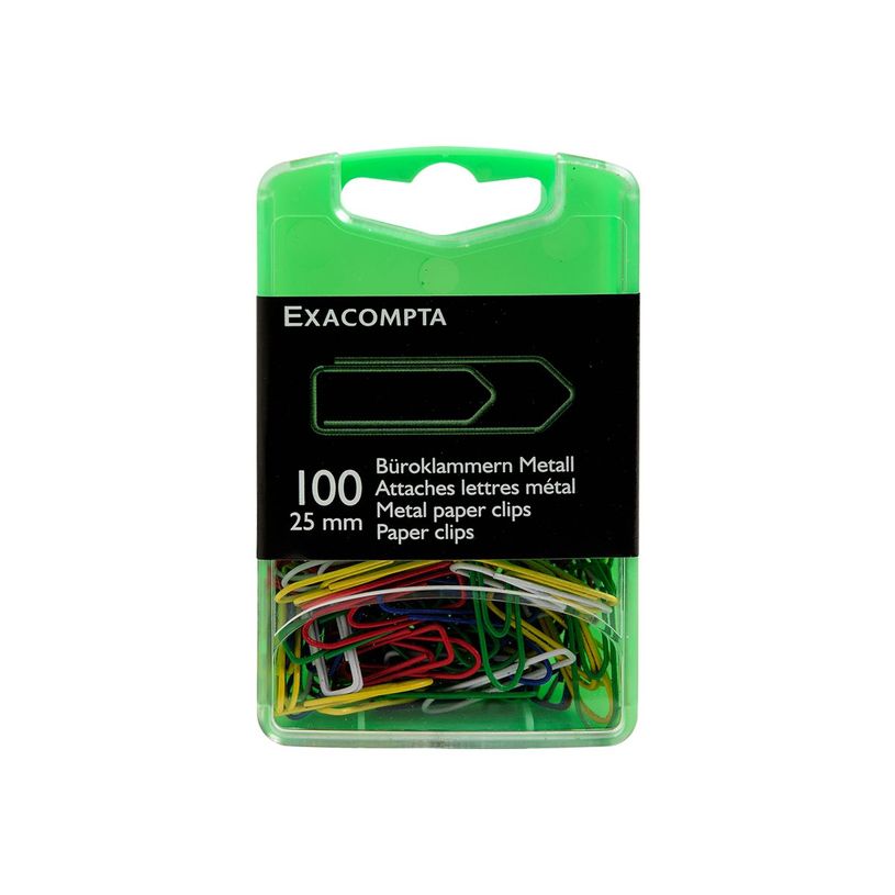 3364220147448-Exacompta - 100 Trombones attaches-lettres - 25 mm - couleurs assorties-P_14744_2-1