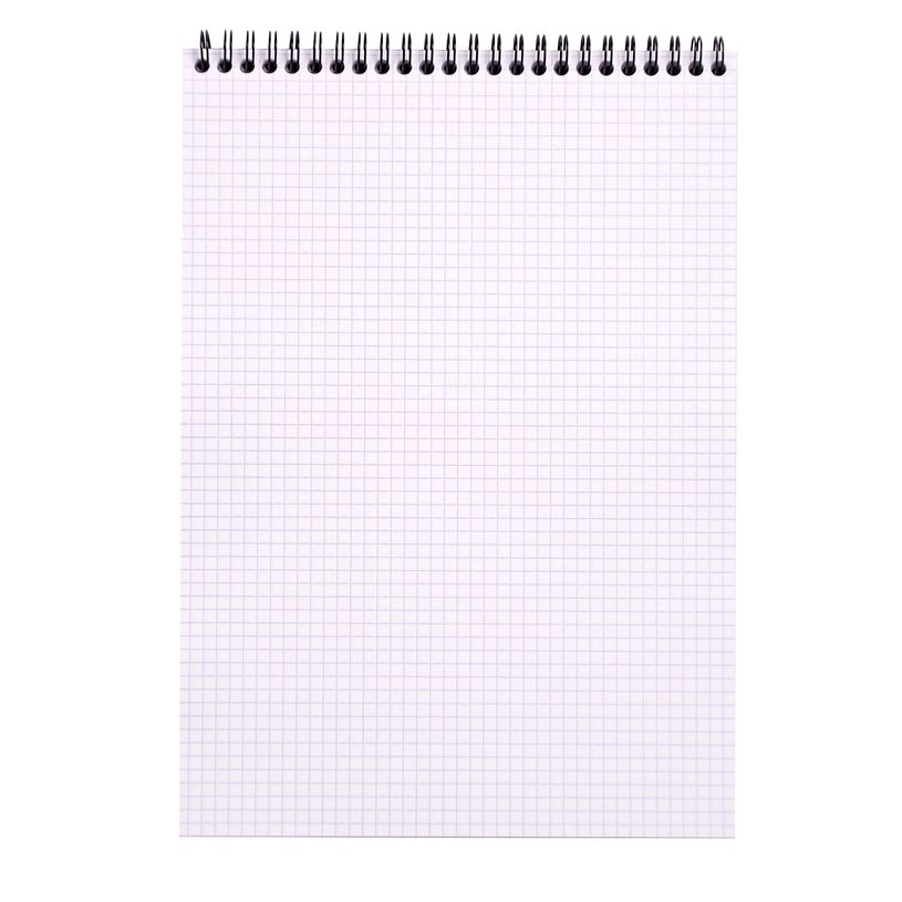 3037920185002-Rhodia - Bloc notes à spirale - A4 - 80 pages - petits carreaux-P_18500_3-2