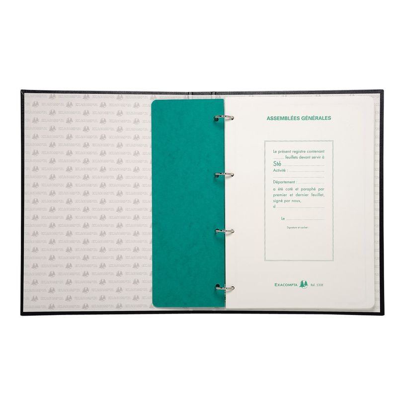 3130630005308-Exacompta - Reliure Délibérations des assemblées générales 4 anneaux-P_28530_3-2