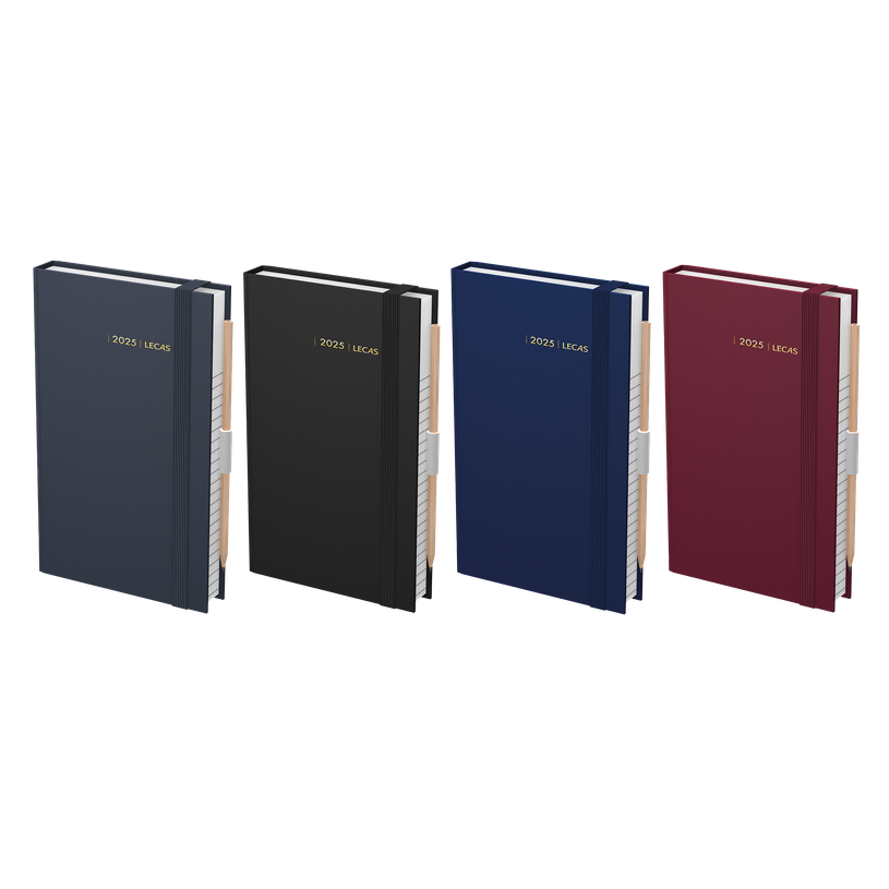 3147281422514-Lecas Chantier - Agenda 1 jour par page avec crayon - 9 x 15 cm - disponible dans diffférente-P_42251_1-0
