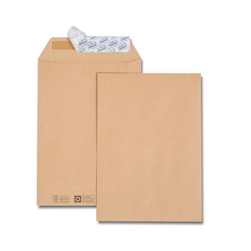 0400000522241-GPV Green - 50 Pochettes Enveloppes + 10 gratuites C5 162 x 229 mm - 90 gr - sans fenêtre - k-P_52224_2-1