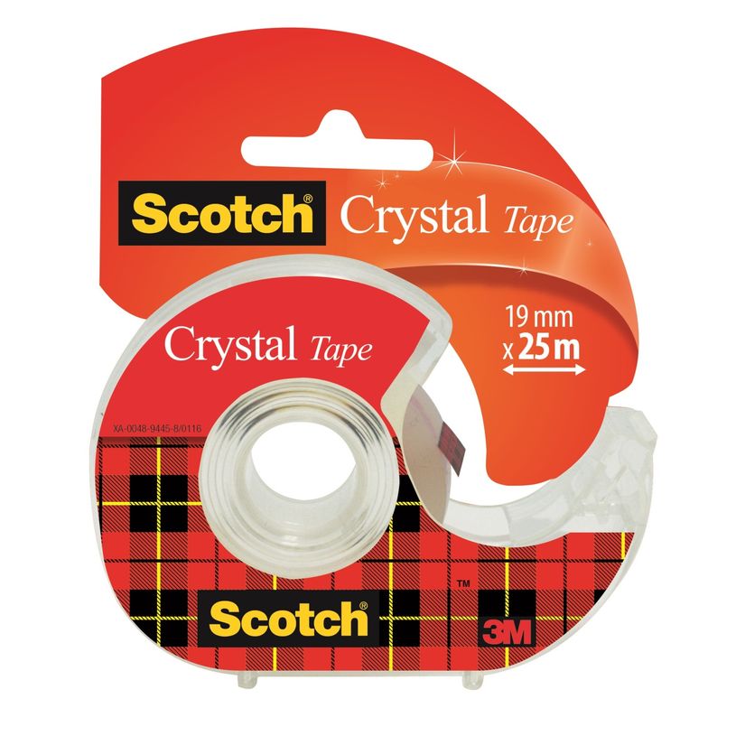 0400000619255-Scotch Crystal - Ruban adhésif - 19 mm x 25 m - transparent-P_61925_1-0