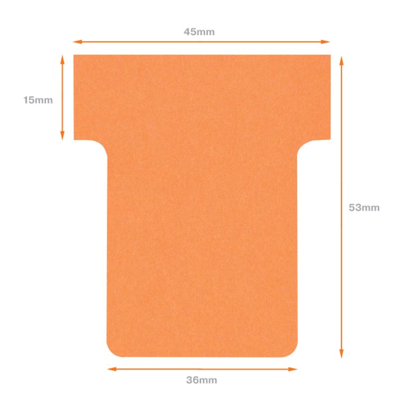 3147330002865-Nobo - 100 Fiches en T - Taille 1,5 - orange-P_2001509_3-2